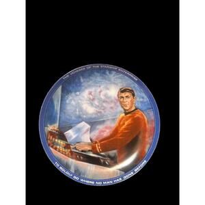 Star Trek collector plate Scotty